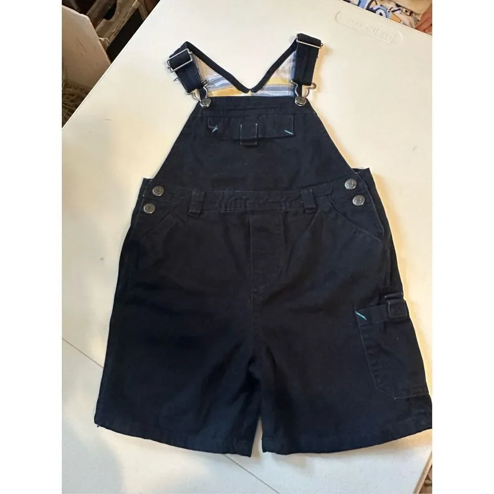 The Children's Place Toddler Navy Blue Denim Overalls Size 24 Months